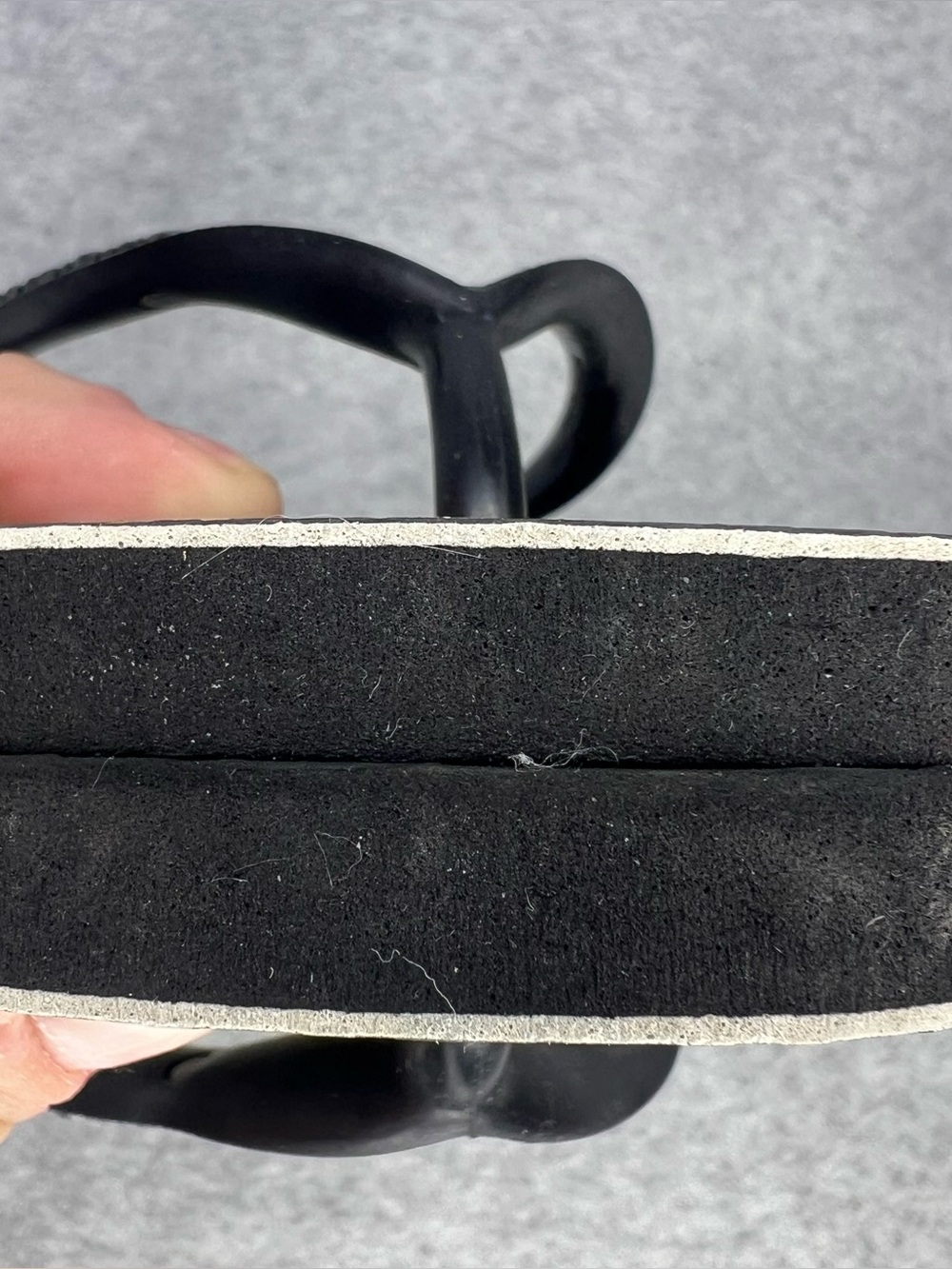 Farm Rio Black Multi Sandal in Black Havaianas Thong Flip Flops Women’s Size 7/8 - Picture 12 of 16